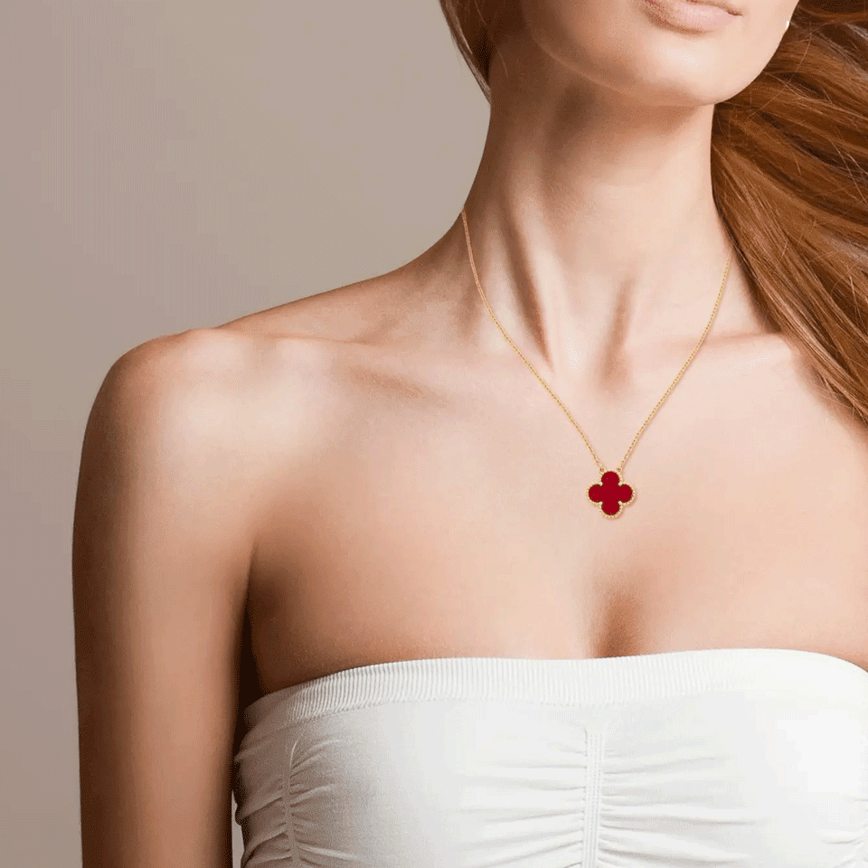 Collier chic - trèfle design – Image 7