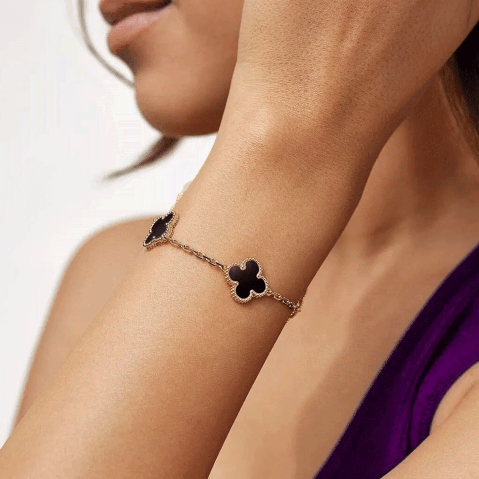 Bracelet chic - trèfle design – Image 5