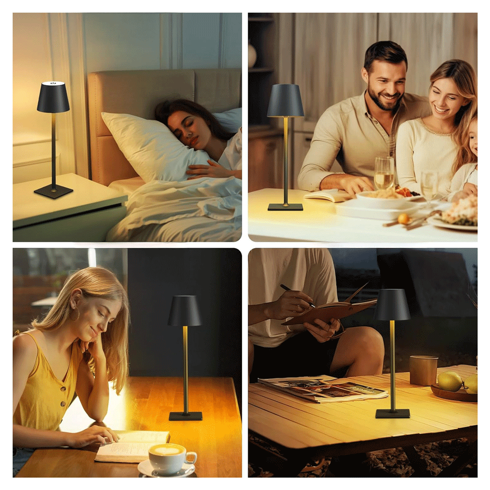Lampe chic LED sans fil tactile – Image 2