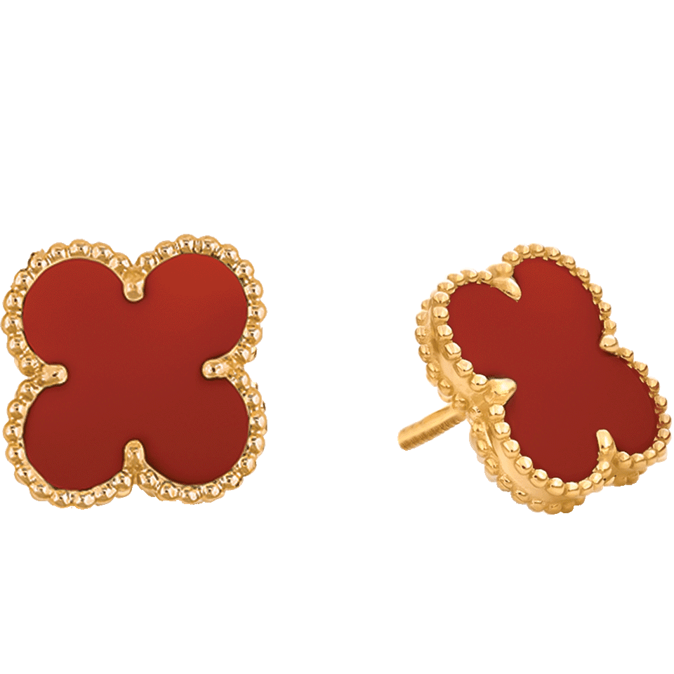 Boucle d'oreille chic - trèfle design – Image 5