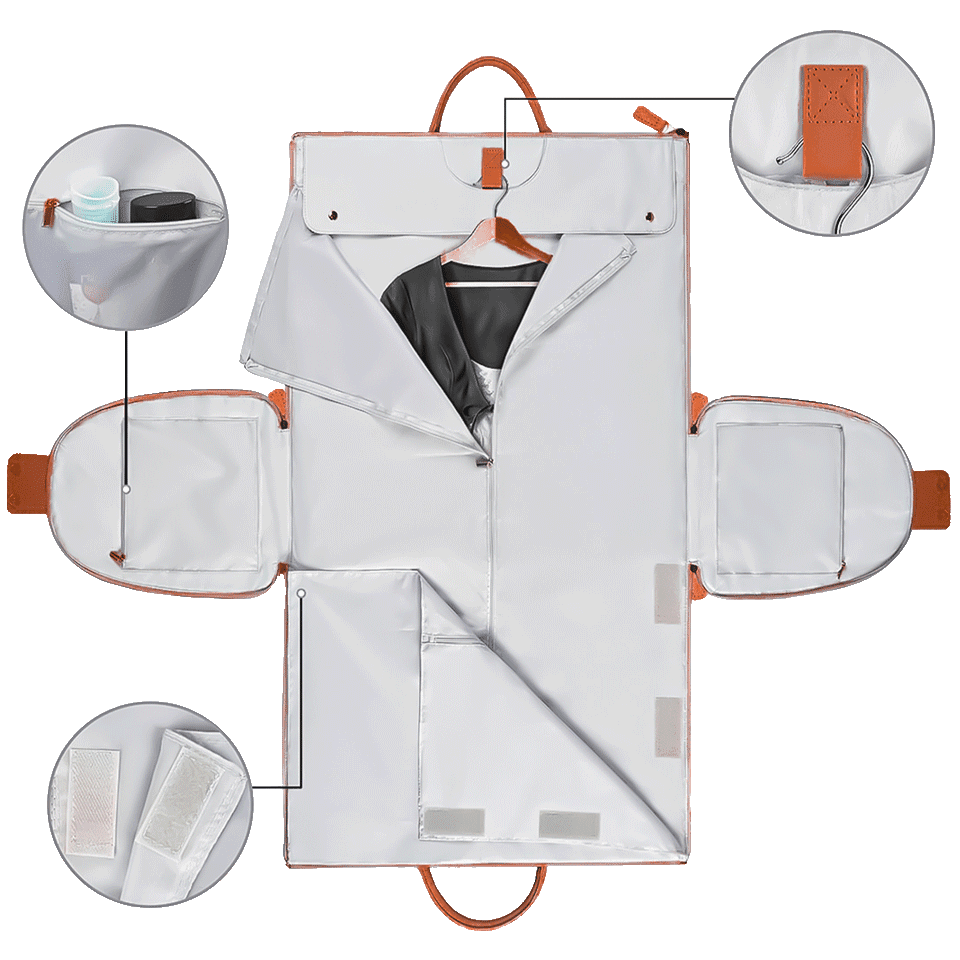 Sac de voyage luxe pratique multi-rangements – Image 3