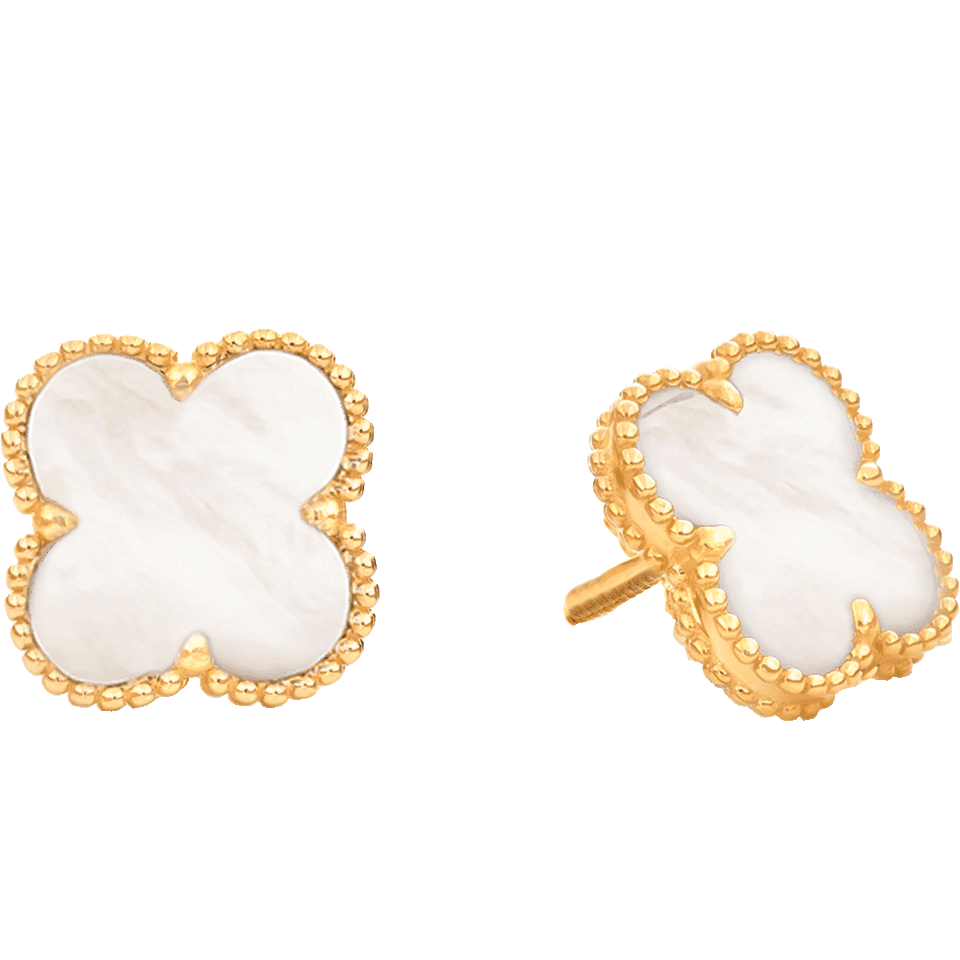 Boucle d'oreille chic - trèfle design – Image 2