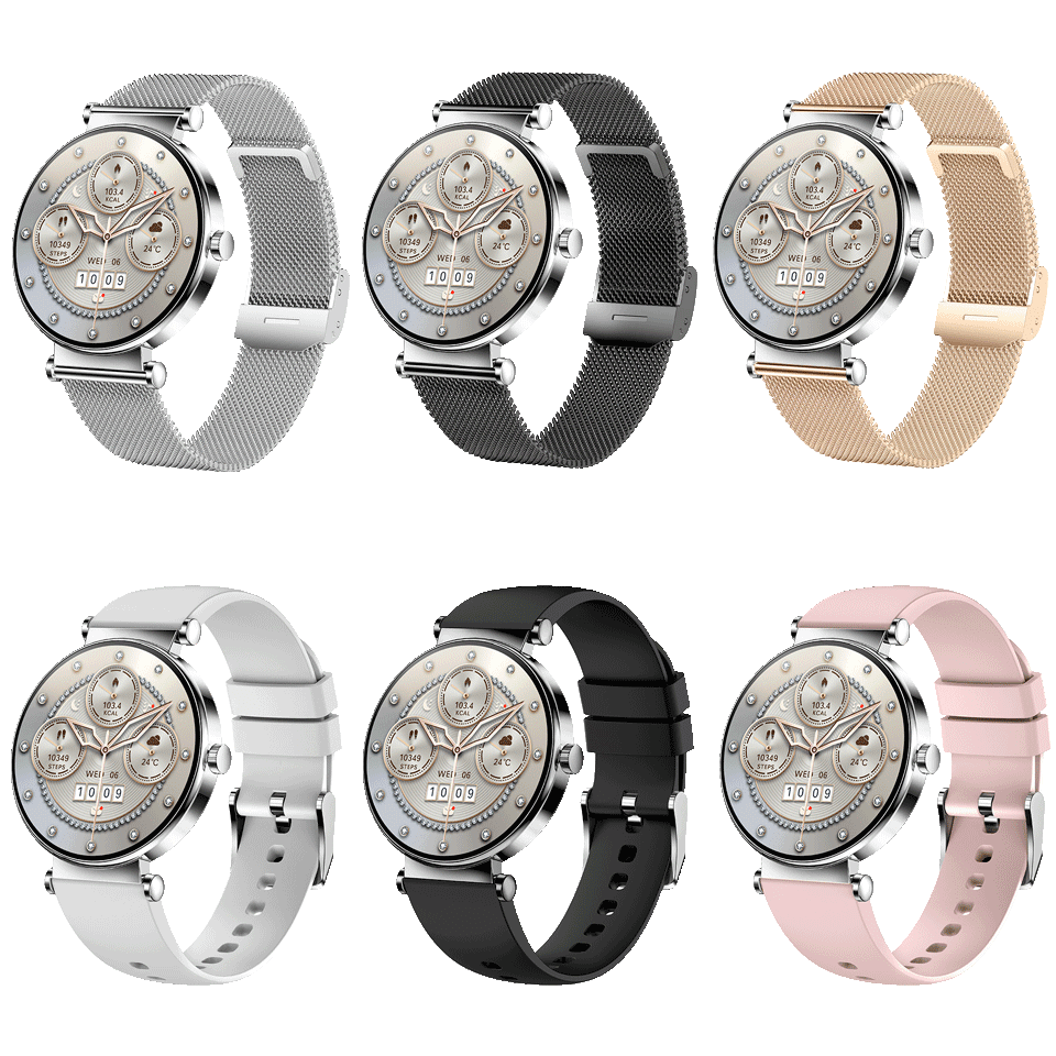 Montre connectée luxe 6en1