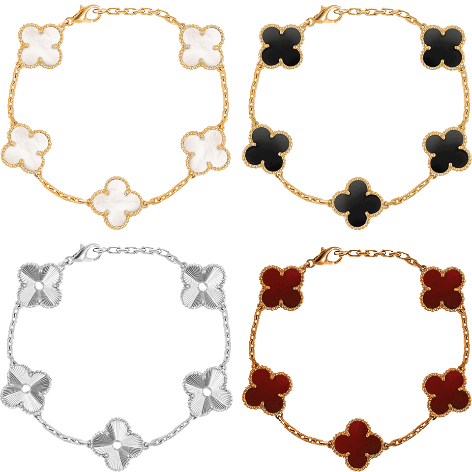 Bracelet chic - trèfle design