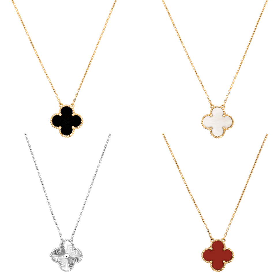 Collier chic - trèfle design