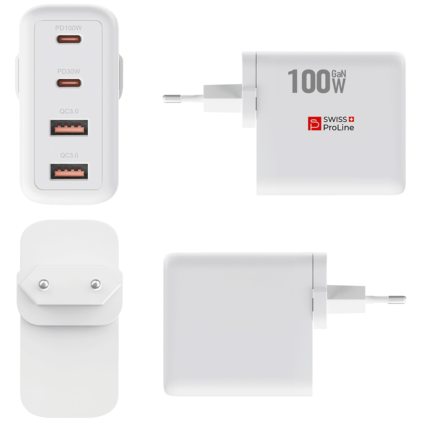 Chargeur 4en1 rapide avec cable USB-C inclus – Image 5