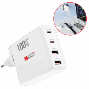 Chargeur 4en1 rapide avec cable USB-C inclus