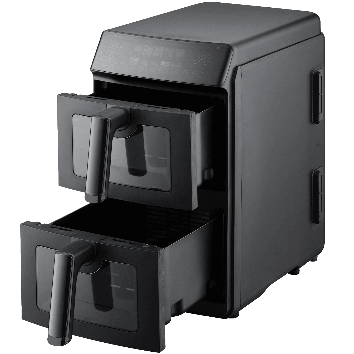 Friteuse à air chaud Air Fryer 10L (sans huile) avec double compartiments superposés – Image 5