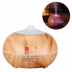 Humidificateur à diffuseur d'arômes avec LED Multicolore